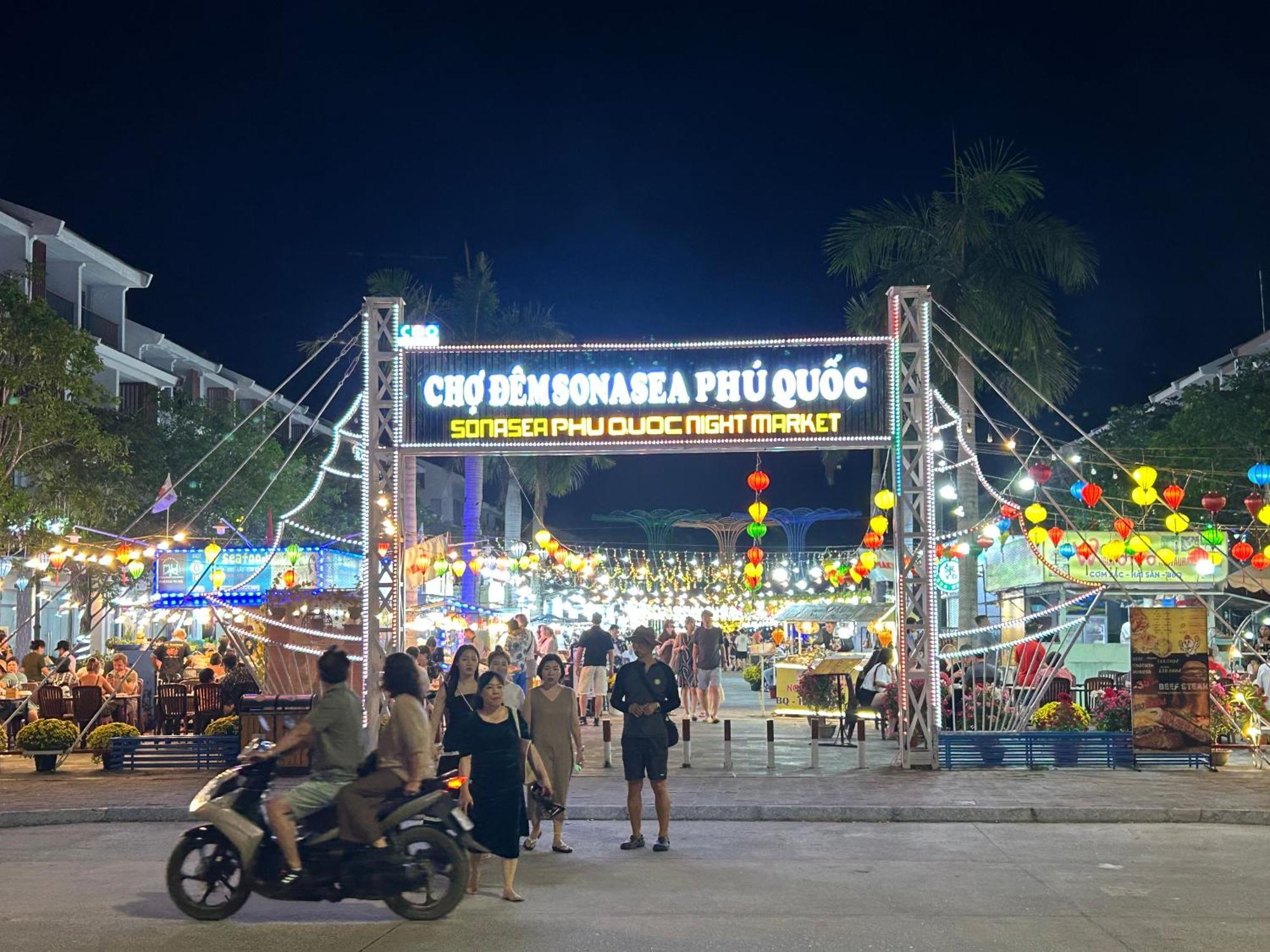 Hana Hotel Sonasea Night Market Phu Quoc Exterior foto